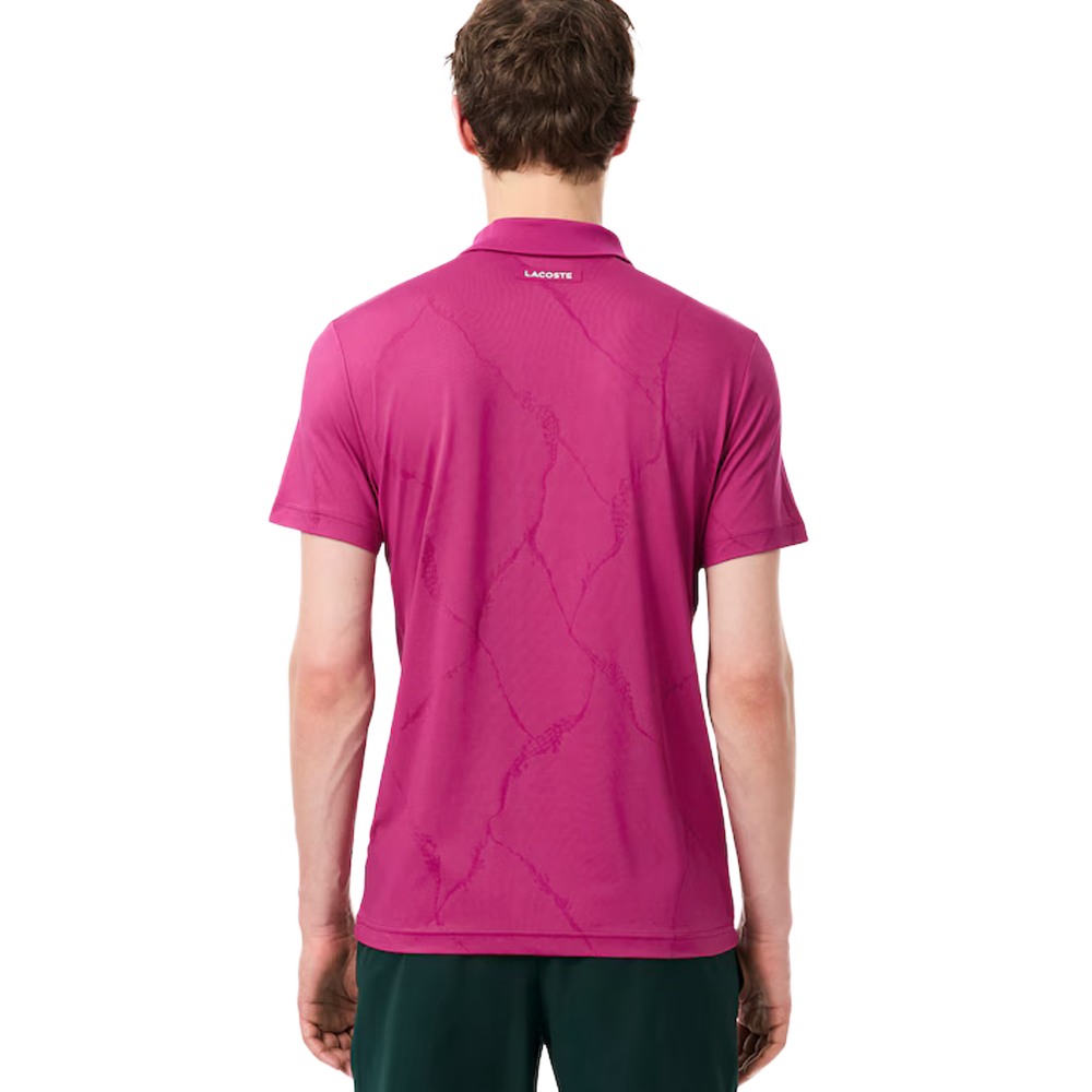 Ultra Dry Jacquard Crocodile Tennis Polo Shirt