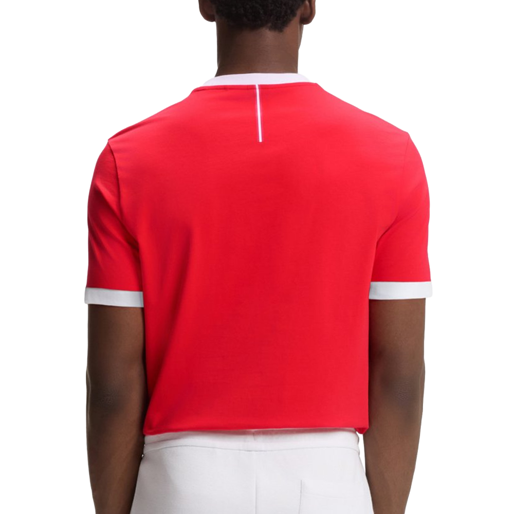 Stretch-cotton T-shirt with Canada flag.