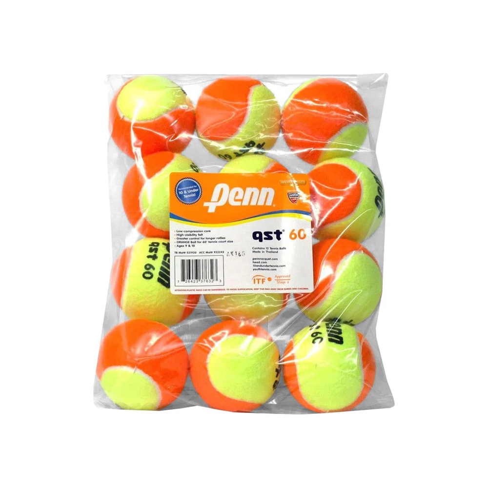 Penn QST 60 Felt  - Individual (12 Balls)