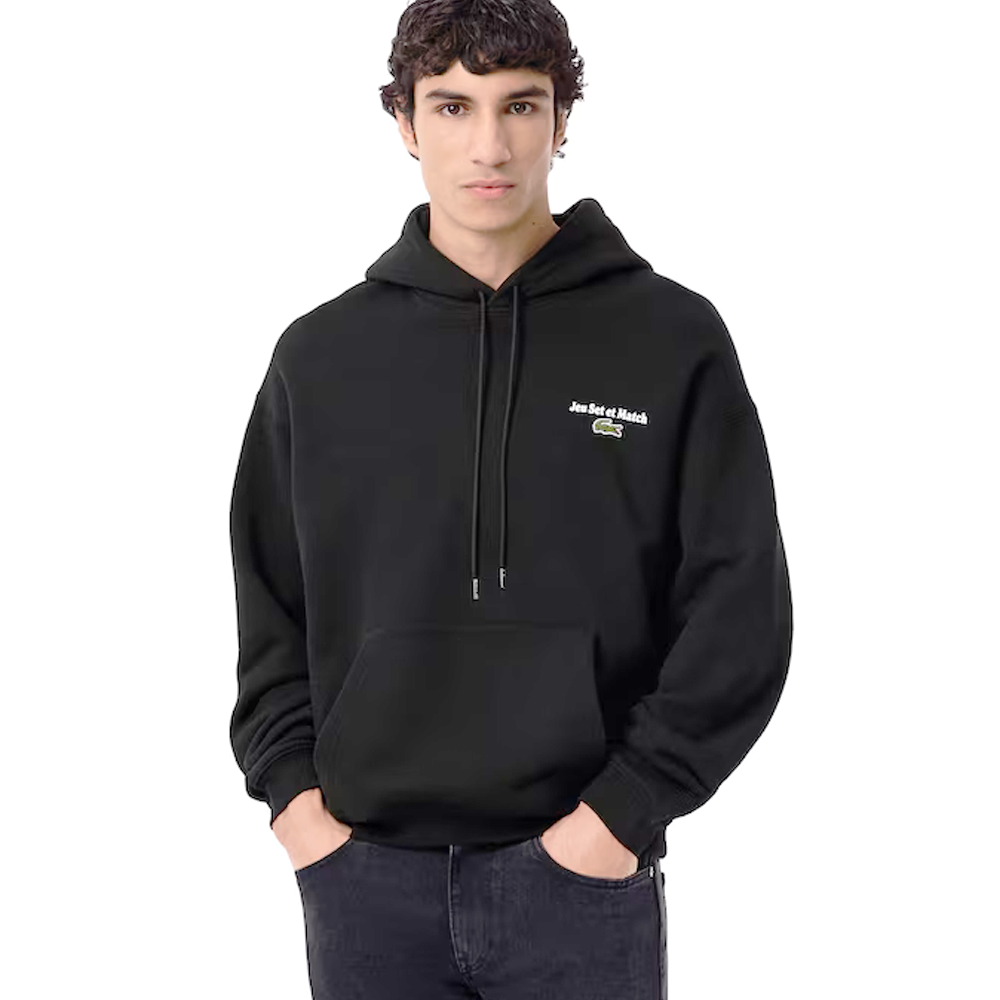 Multi Print Fleece Hoodie