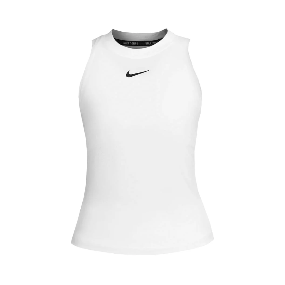 Nike Court Dri-Fit Advantage Tank (Women's) - White/Black