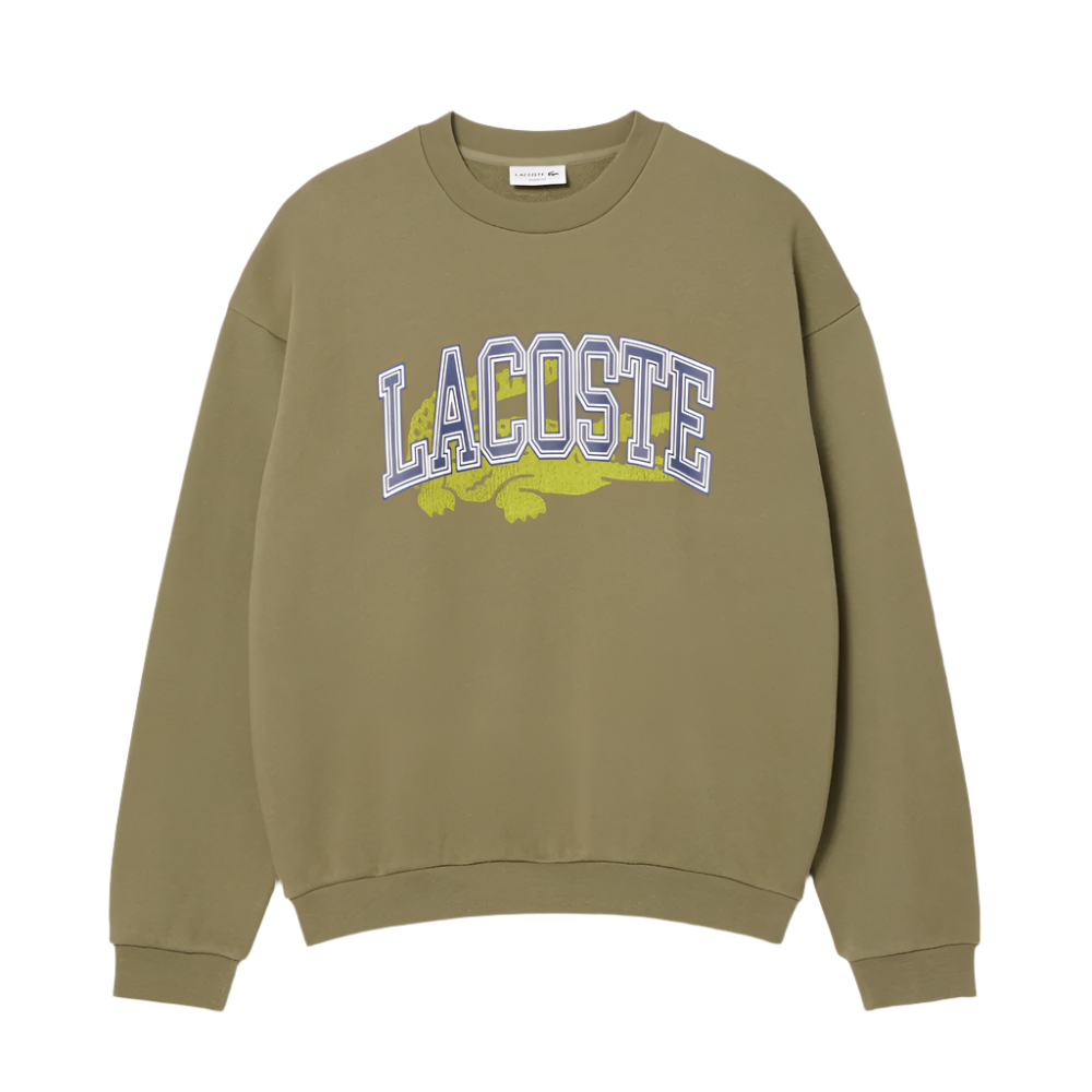 Sweat-shirt en polaire coupe ample.
