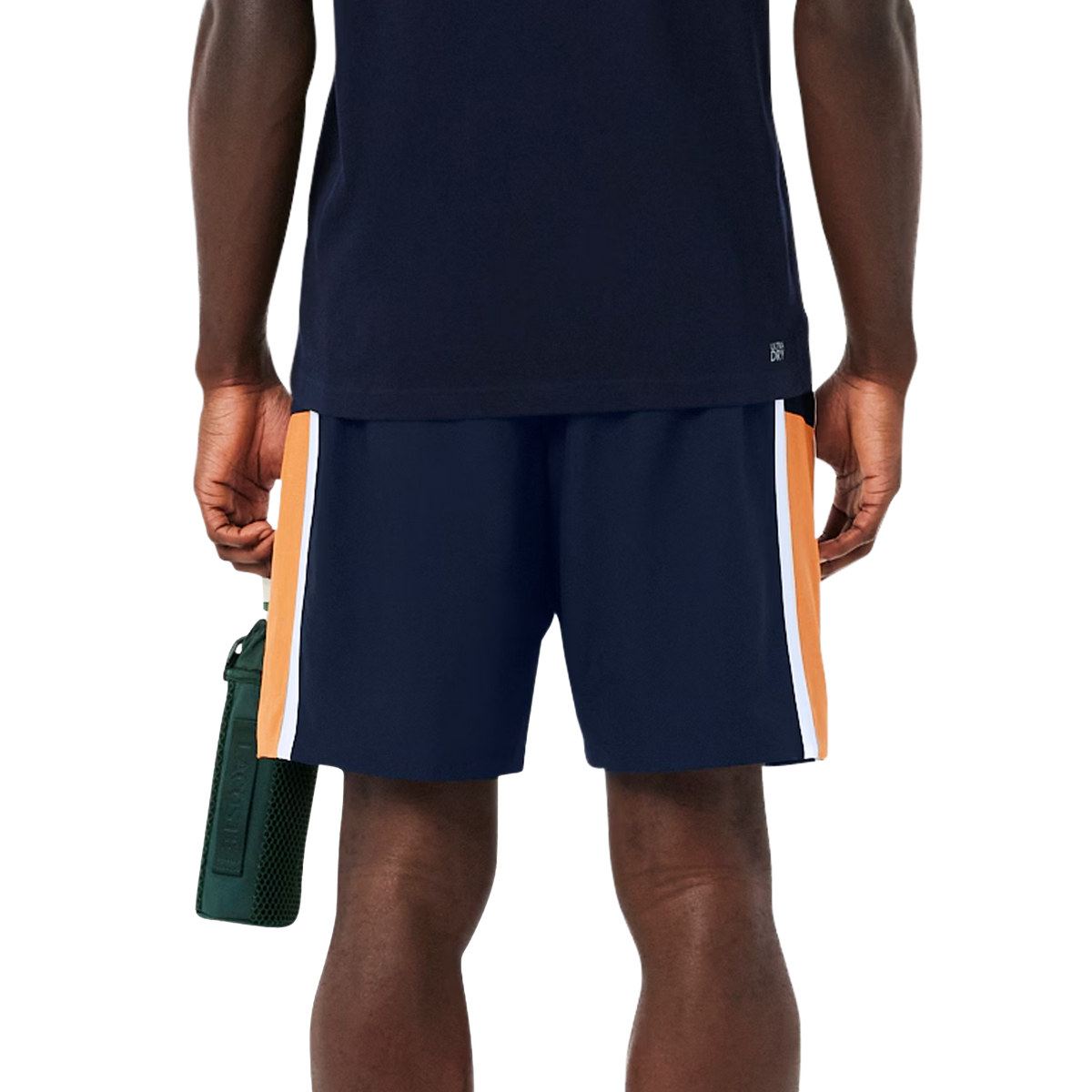 Short léger à empiècements colorblock Lacoste Sport (Homme) -Bleu clair