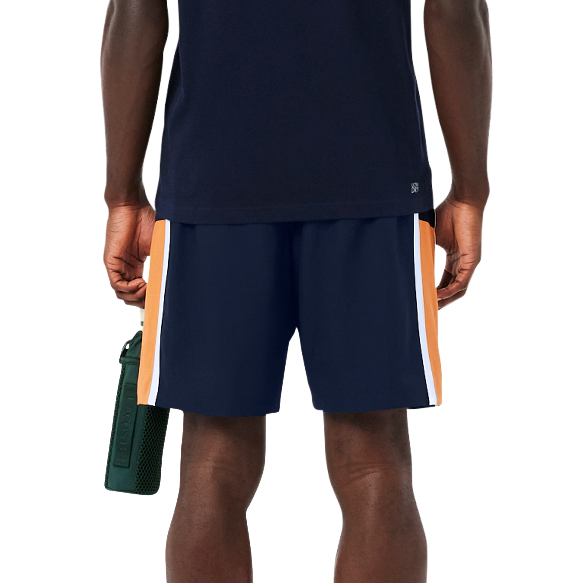 Short léger à empiècements colorblock Lacoste Sport (Homme) -Bleu clair