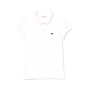 Scalloped Collar Mini Piqué Polo.