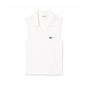 Sleeveless Stretch Knit Tennis Polo.