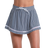 High Waist Seersucker Skirt.