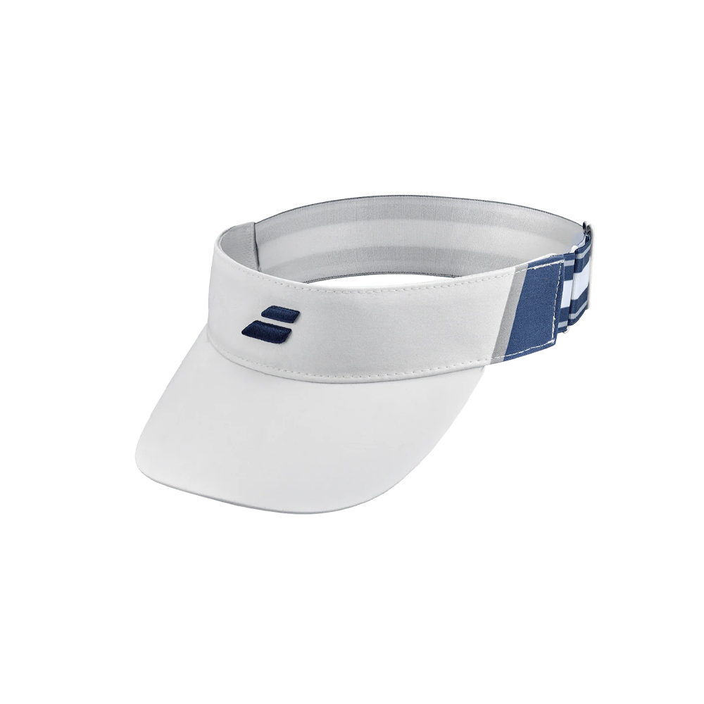 Babolat Elastic Visor - White/Blue