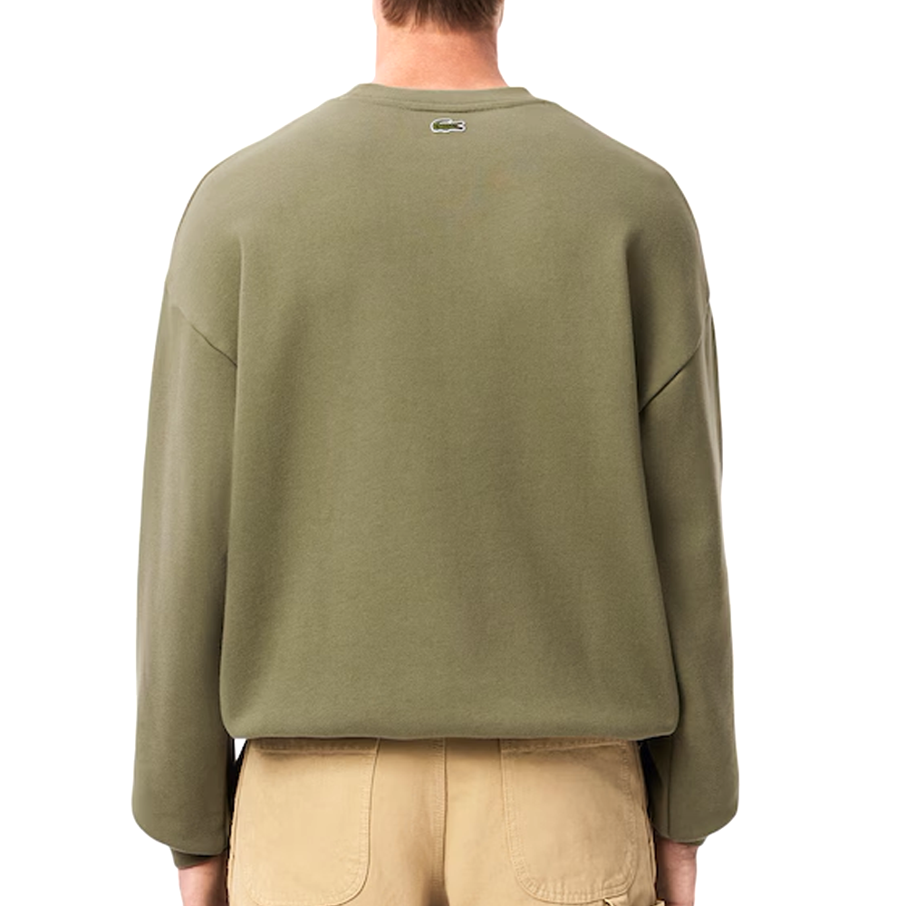 Sweat-shirt en polaire coupe ample.