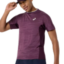 Match Jacquard Short Sleeve Top