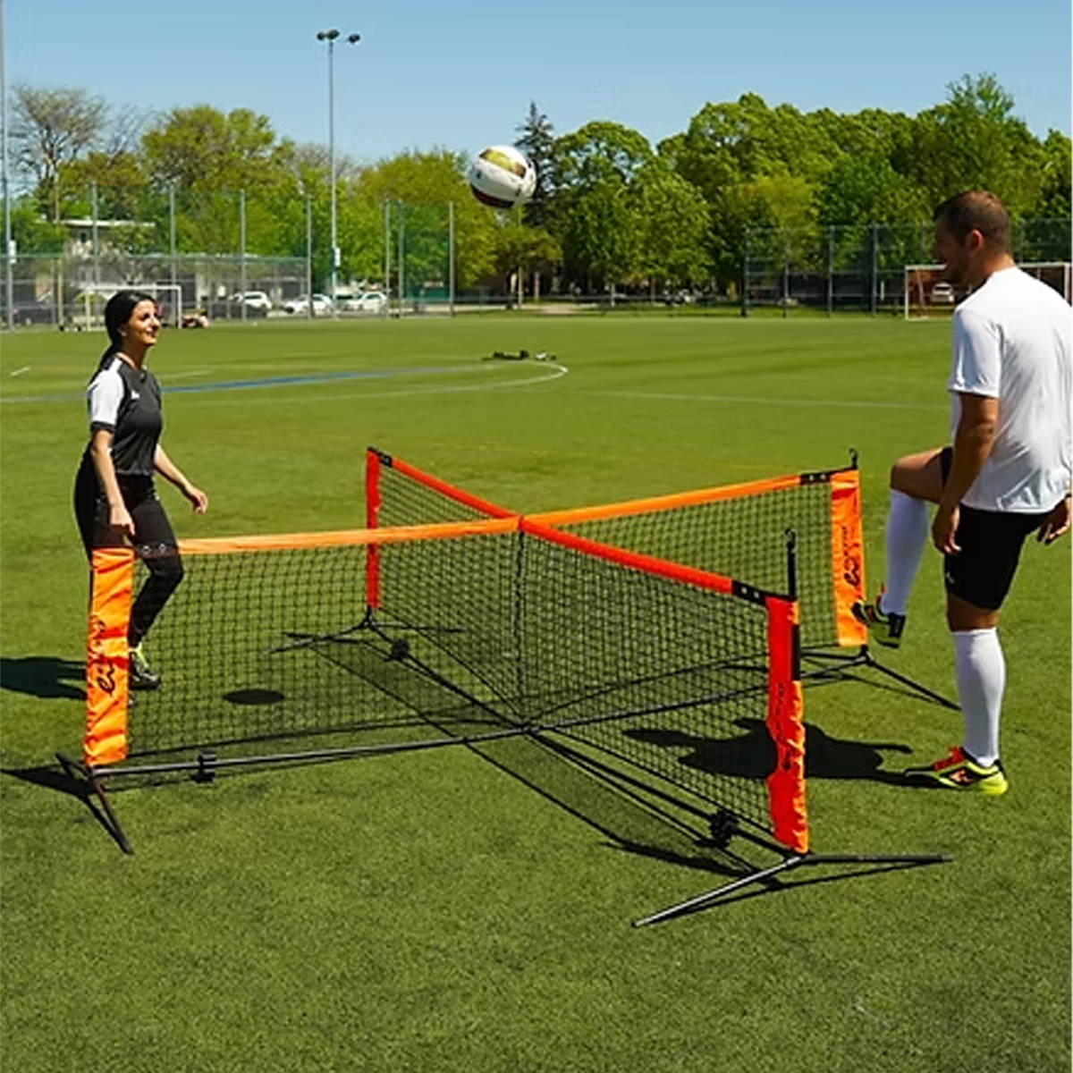 Filet de tennis-football à 4 voies