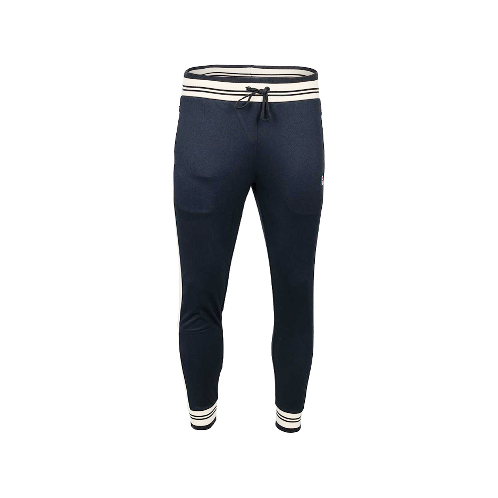 Fila Essentials Performance Iconic Settanta Pant (Men's) - Fila Navy/Angora/Fila Red