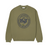 Loose Fit Printed Fleece Sweatshirt.
