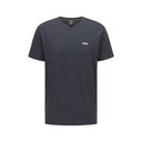 Cotton V-Neck T-Shirt With Logo.