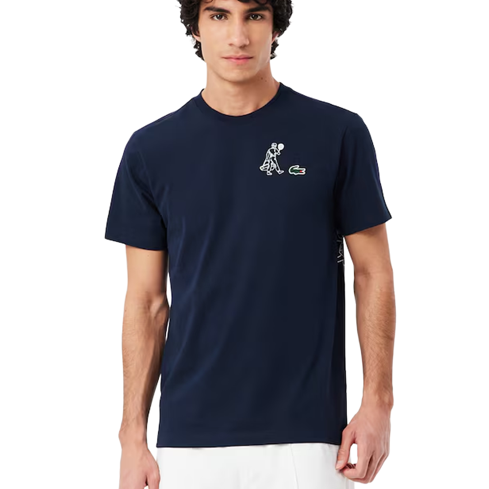 Ultra Dry Printed Tennis T-shirt