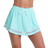 High Waist Seersucker Skirt.