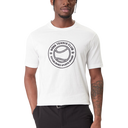Cotton-Jersey T-shirt With Tennis-Themed Artwork.