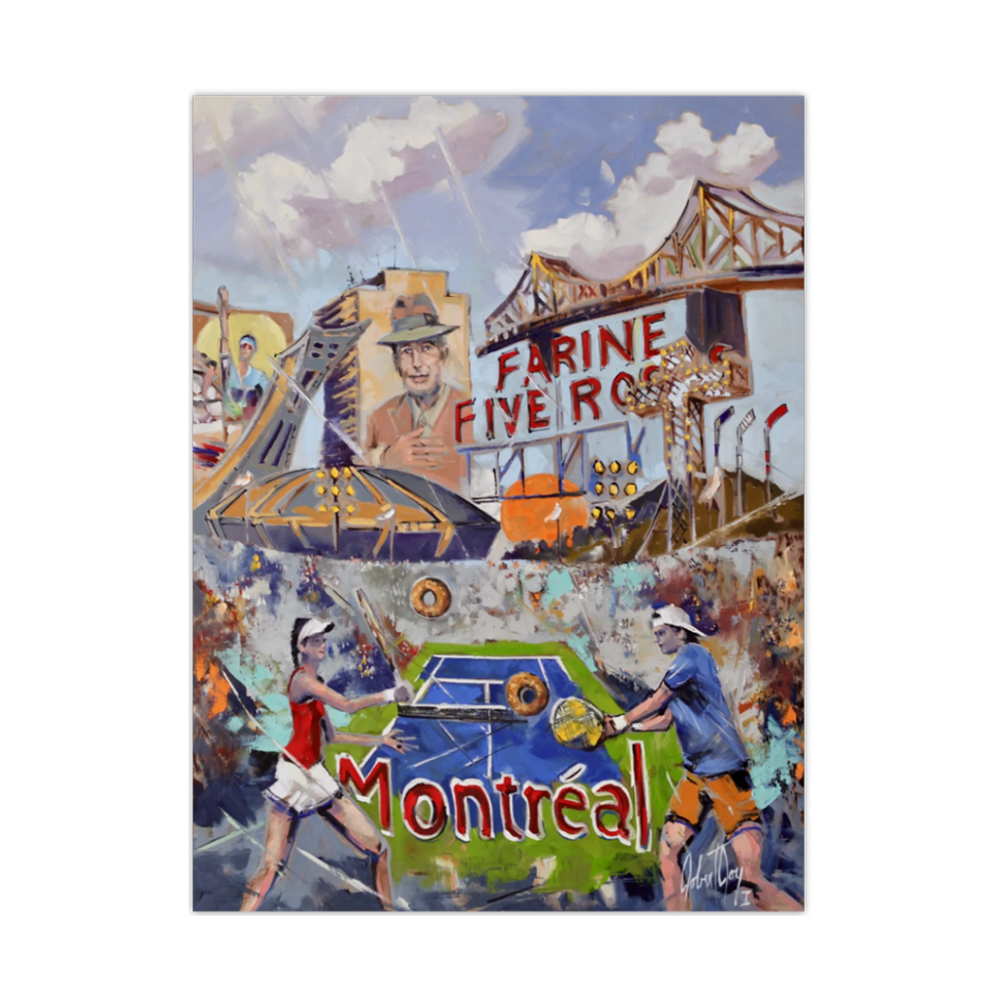 Montreal Artwork Poster