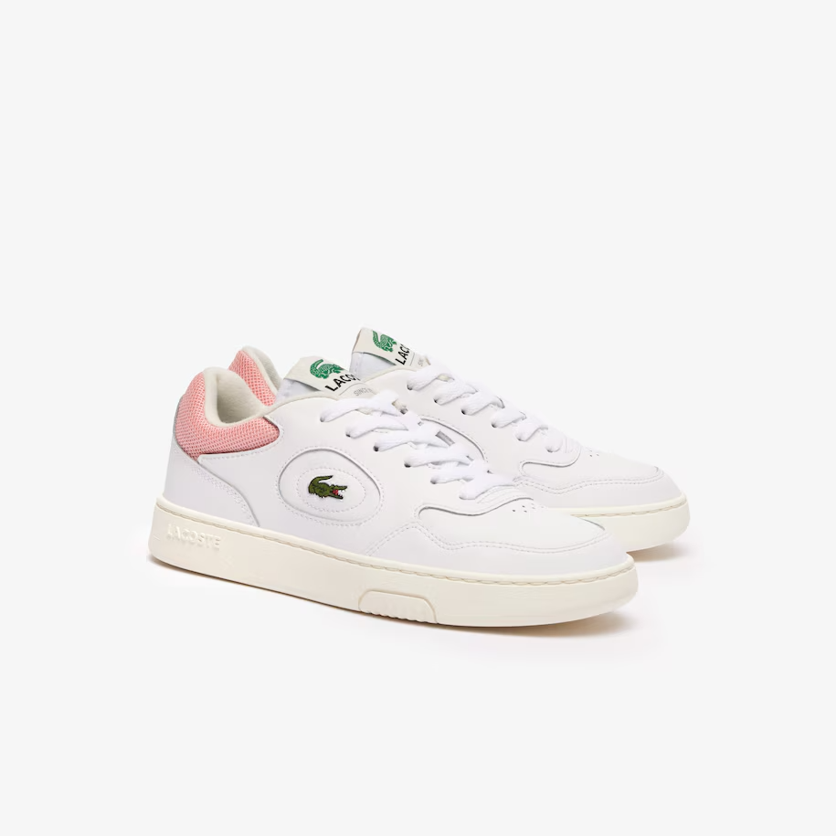 Lacoste Lineset 123 (Women's) - White/Pink