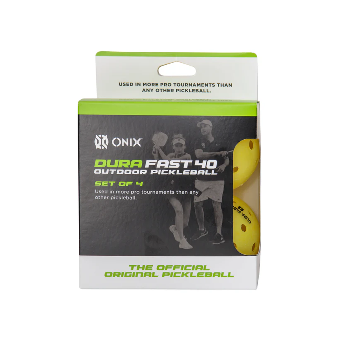 Boules de Pickleball Fuse Balls Dura Fast 40 - 4 Boules.