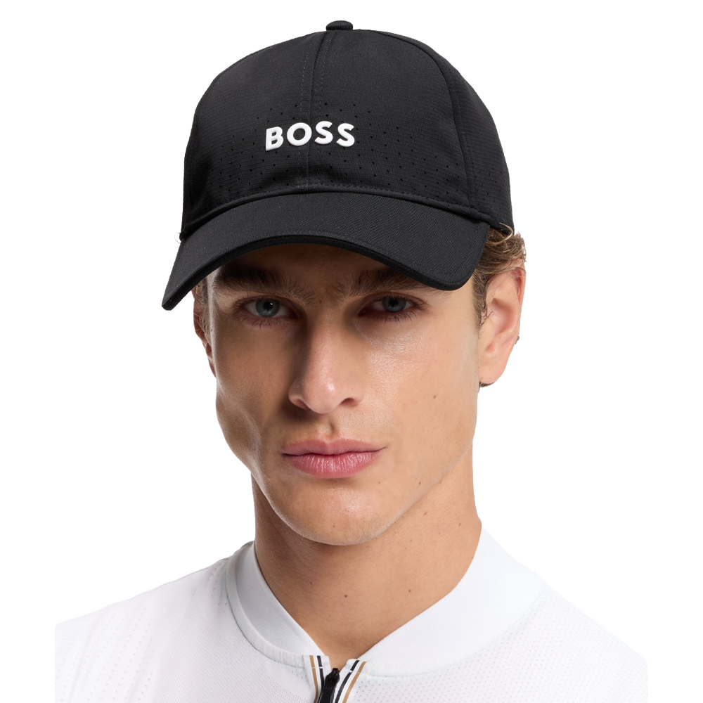 Perforated Cap With Gloss Logo.