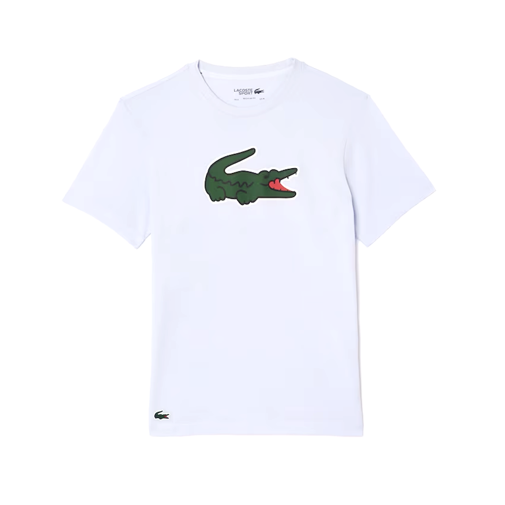T-shirt de sport ultra-sec à imprimé crocodile