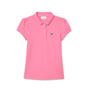 Scalloped Collar Mini Piqué Polo.