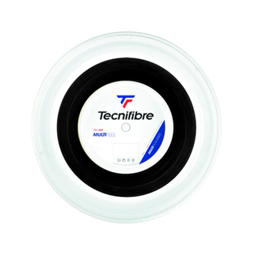 Tecnifibre Multi Feel 17/1.25 Reel (200m) - Black