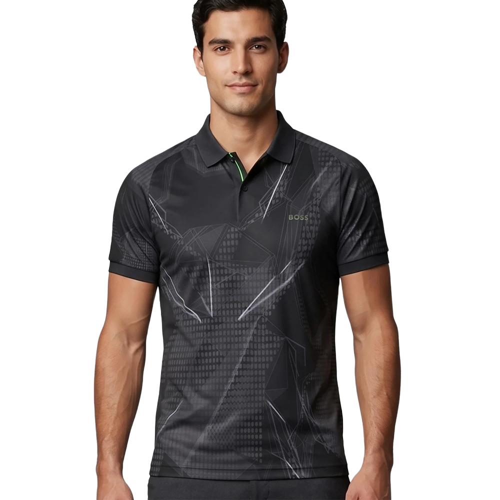 Polo Slim Fit BOSS pour homme-Blanc