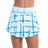 Shibori Plaid Skirt.