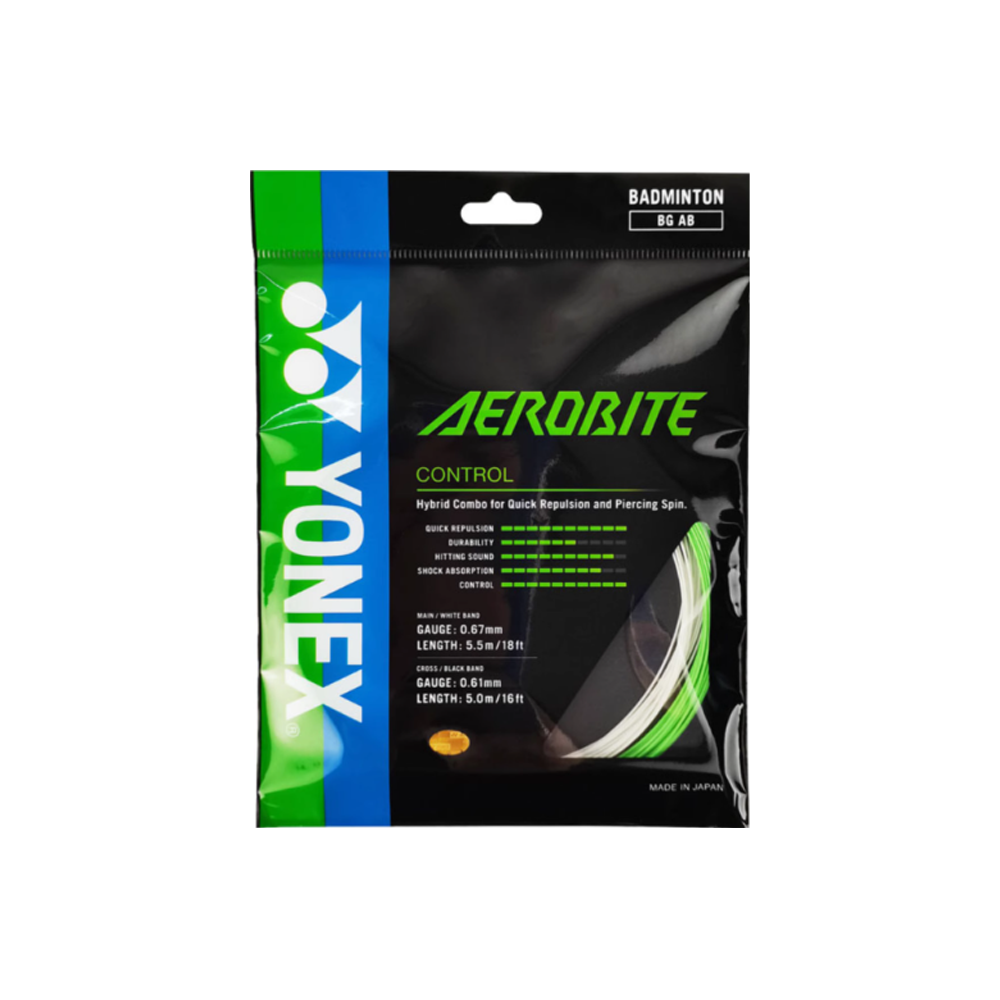 ガット Yonex Aerobite 10 sets yonex-badminton-string-