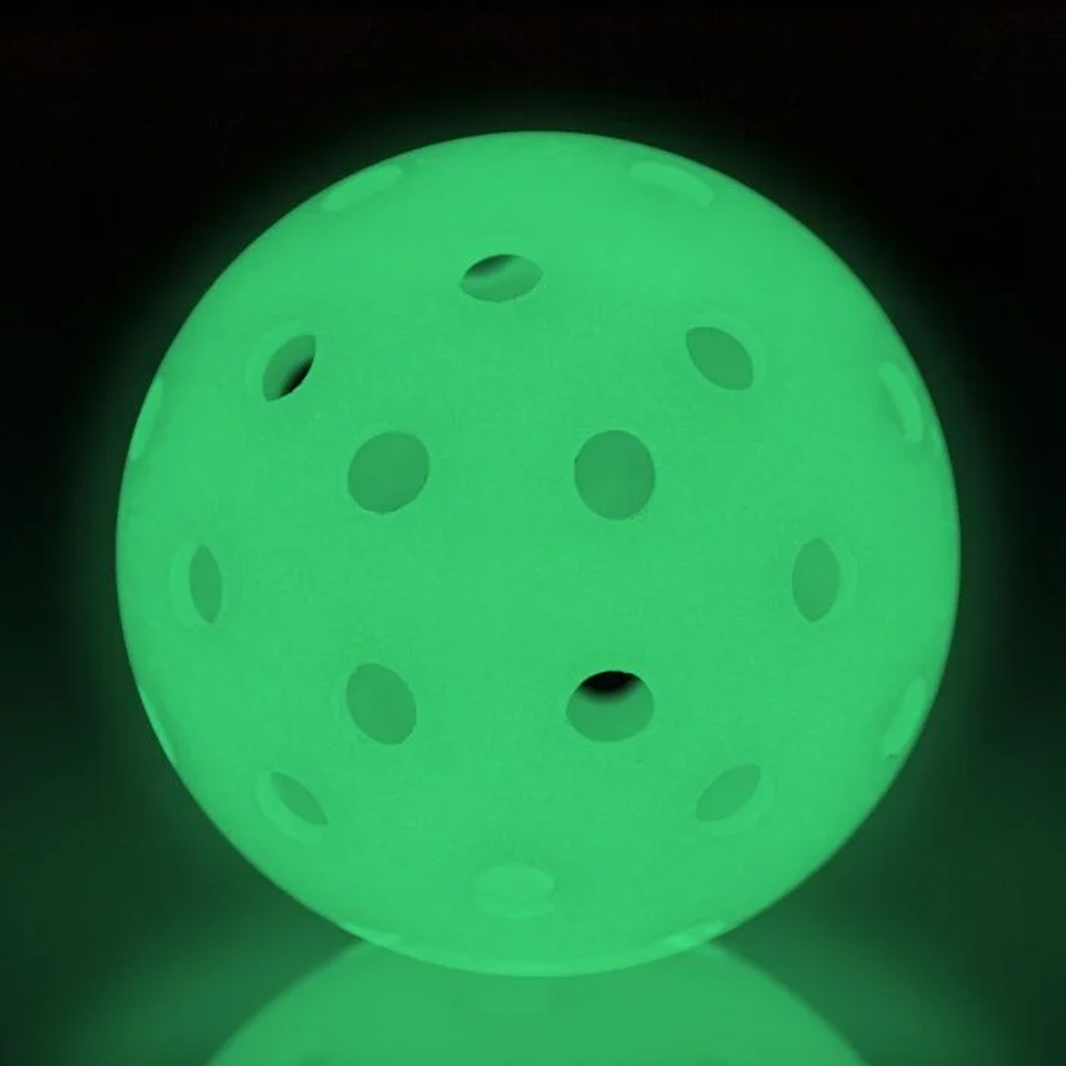 Pickleball extérieur Franklin Glow in The Dark (paquet de 3) - Vert lime