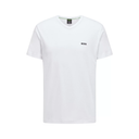 Cotton V-Neck T-Shirt With Logo.