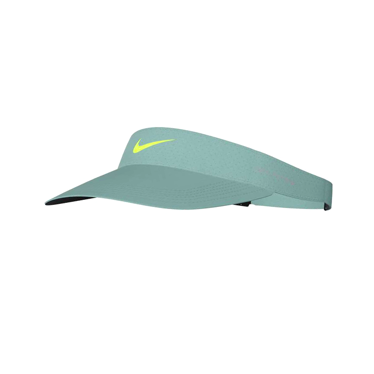 Nike Dri-Fit Advantage Ace Visor (Women's) - Green Frost/Anthracite/Volt