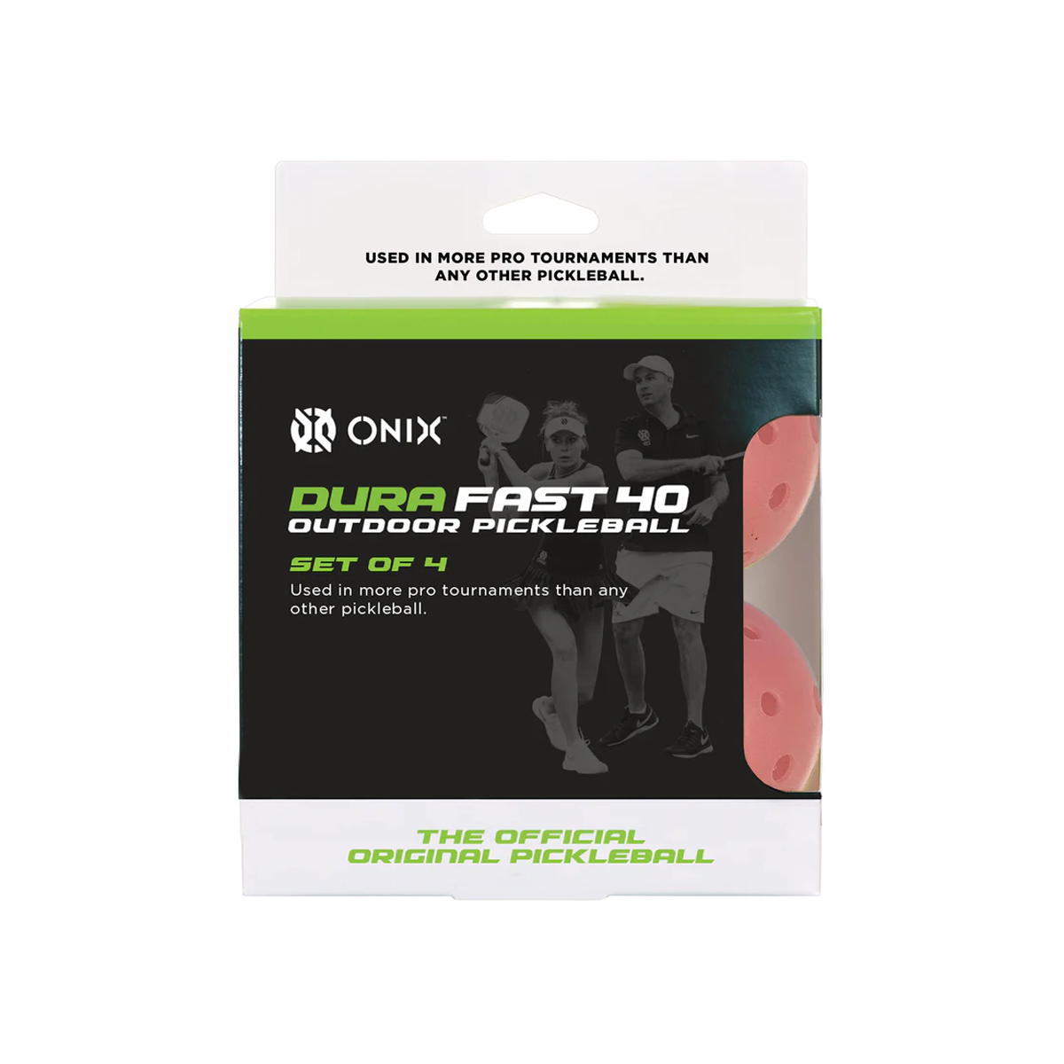 Boules de Pickleball Fuse Balls Dura Fast 40 - 4 Boules.