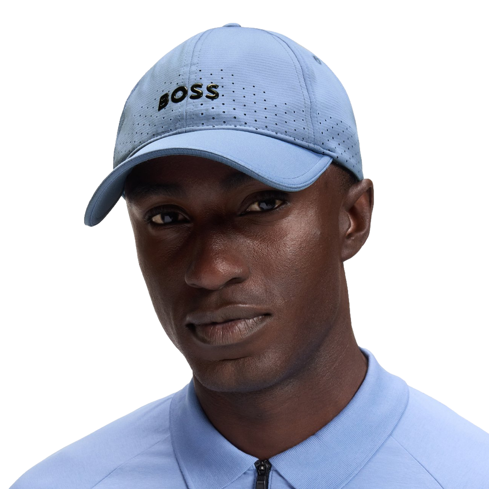Perforated Cap With Gloss Logo.