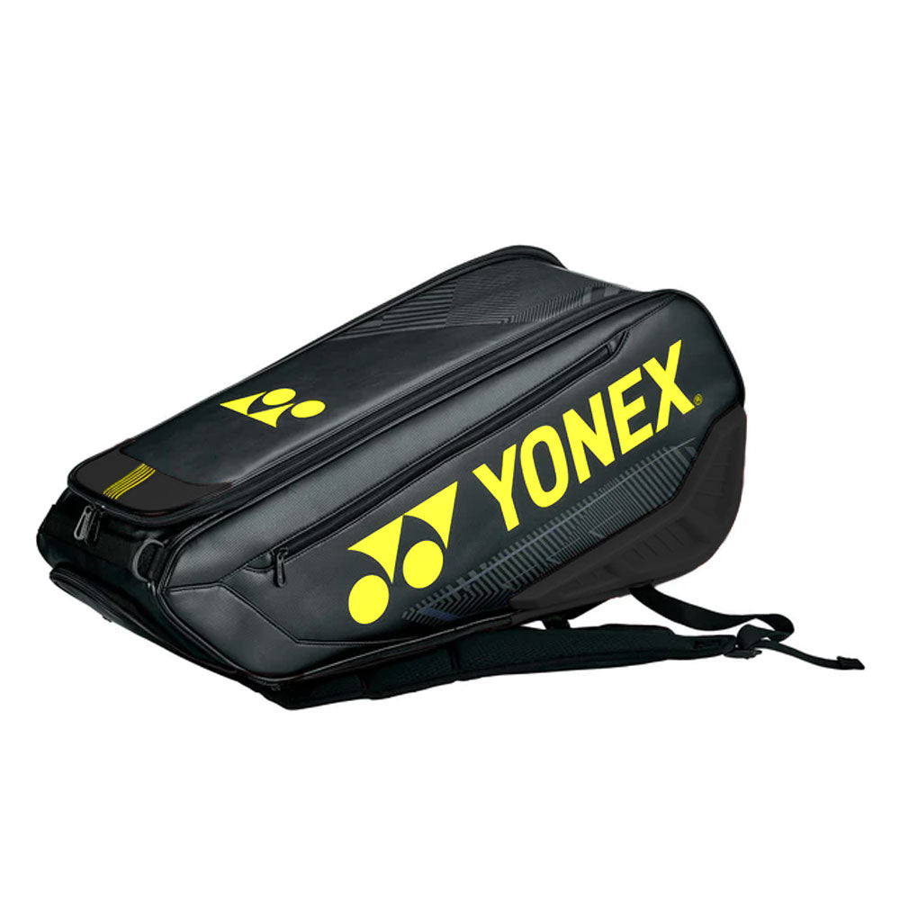 Yonex Expert Racquet Bag (6PC) - Black/Yellow