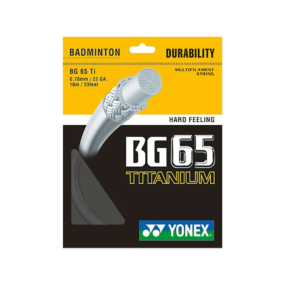 Yonex BG65 Titanium Pack - Black