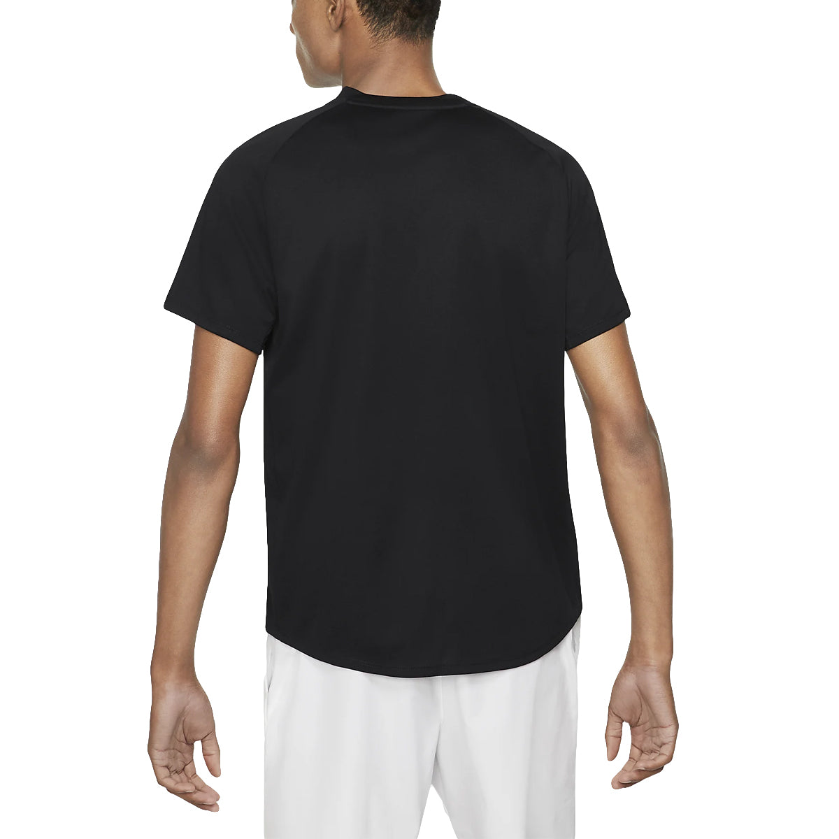 Haut Nike Court Dri-Fit Victory (Homme) - Noir/Blanc