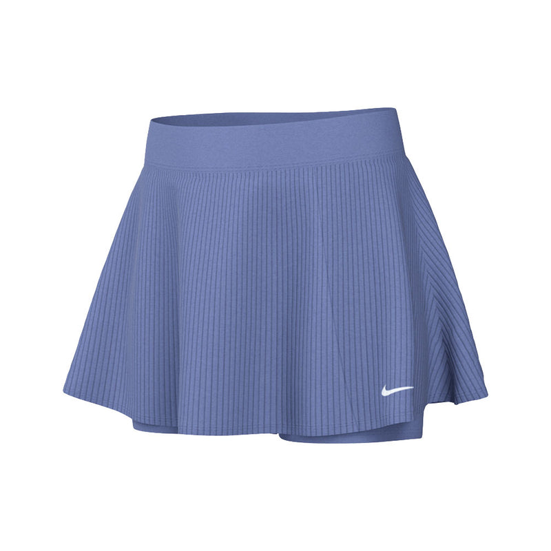 Nike Court Dri-Fit Flouncy Tennis Skirt (Girl's) - Polar/White