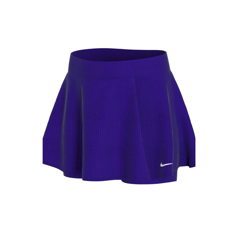 Nike Court Dri-Fit Flouncy Tennis Skirt (Girl's) - Concord/White