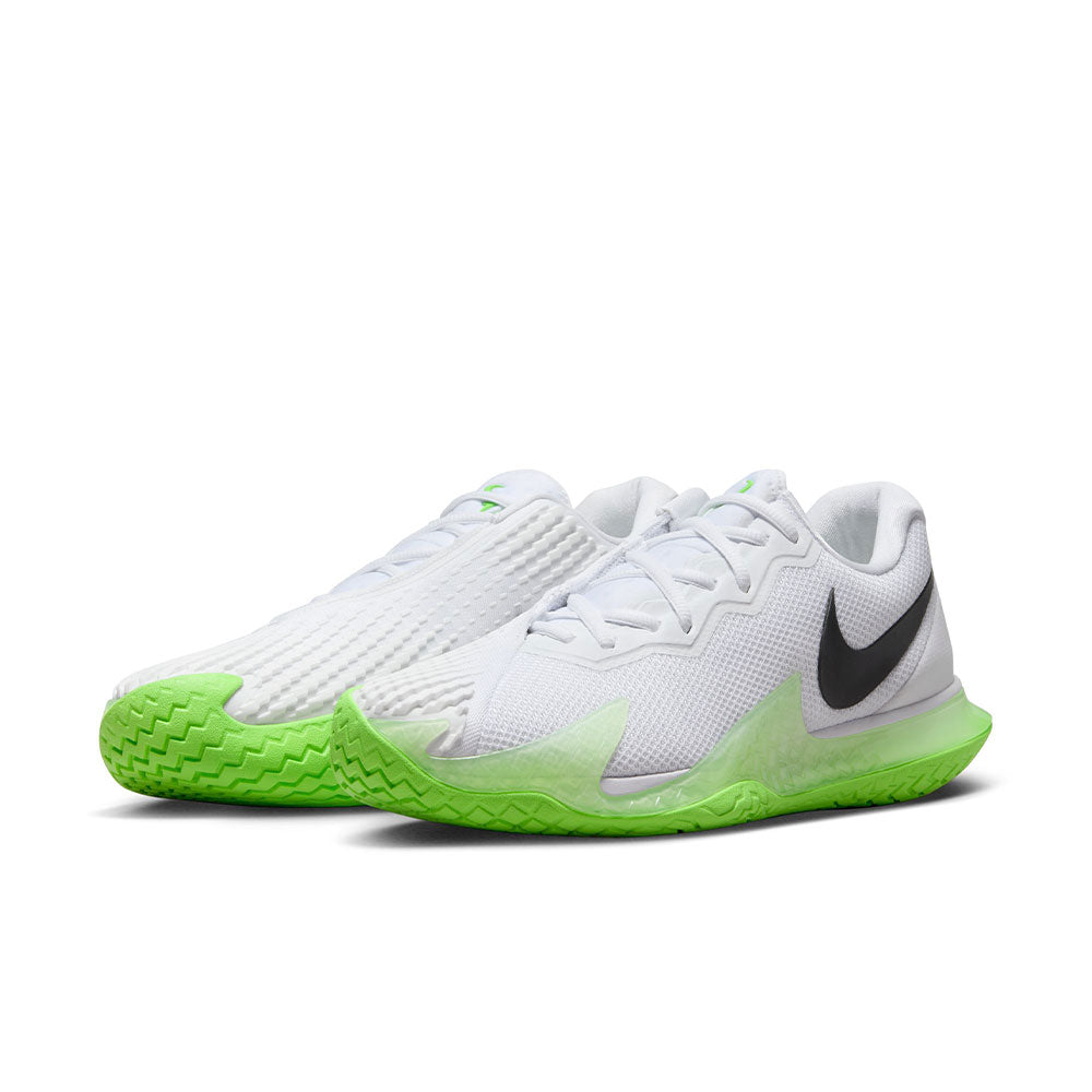 Nike Court Zoom Vapor Cage 4 Rafa (Men's) - White/Action Green/Light Lemon Twist/Black