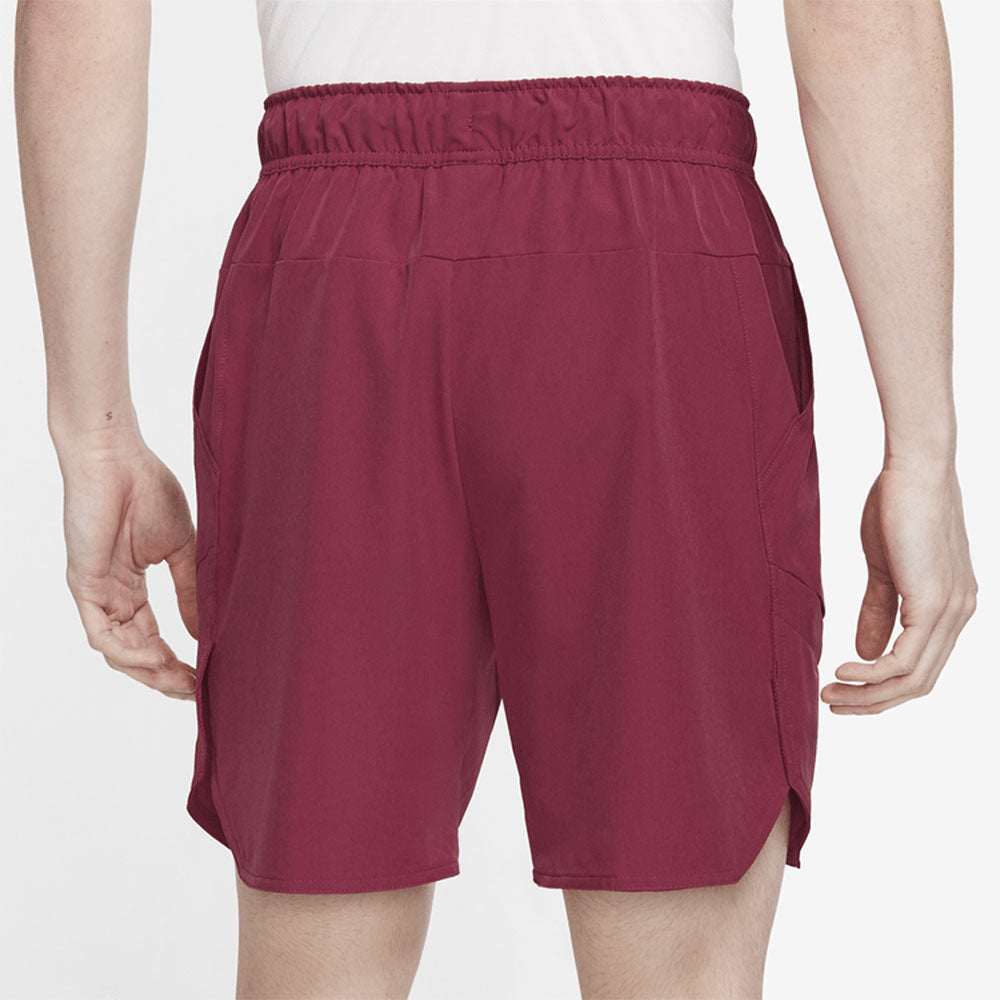 Nike Dri-Fit Advantage 7" Short (Men's) - Noble Red/White