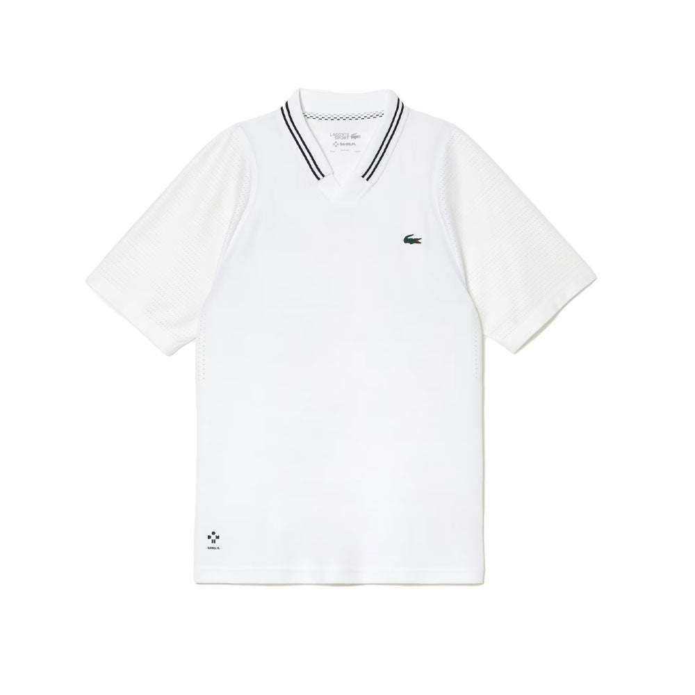 Lacoste Tennis x Daniil Medvedev Polo Shirt (Men's) - White