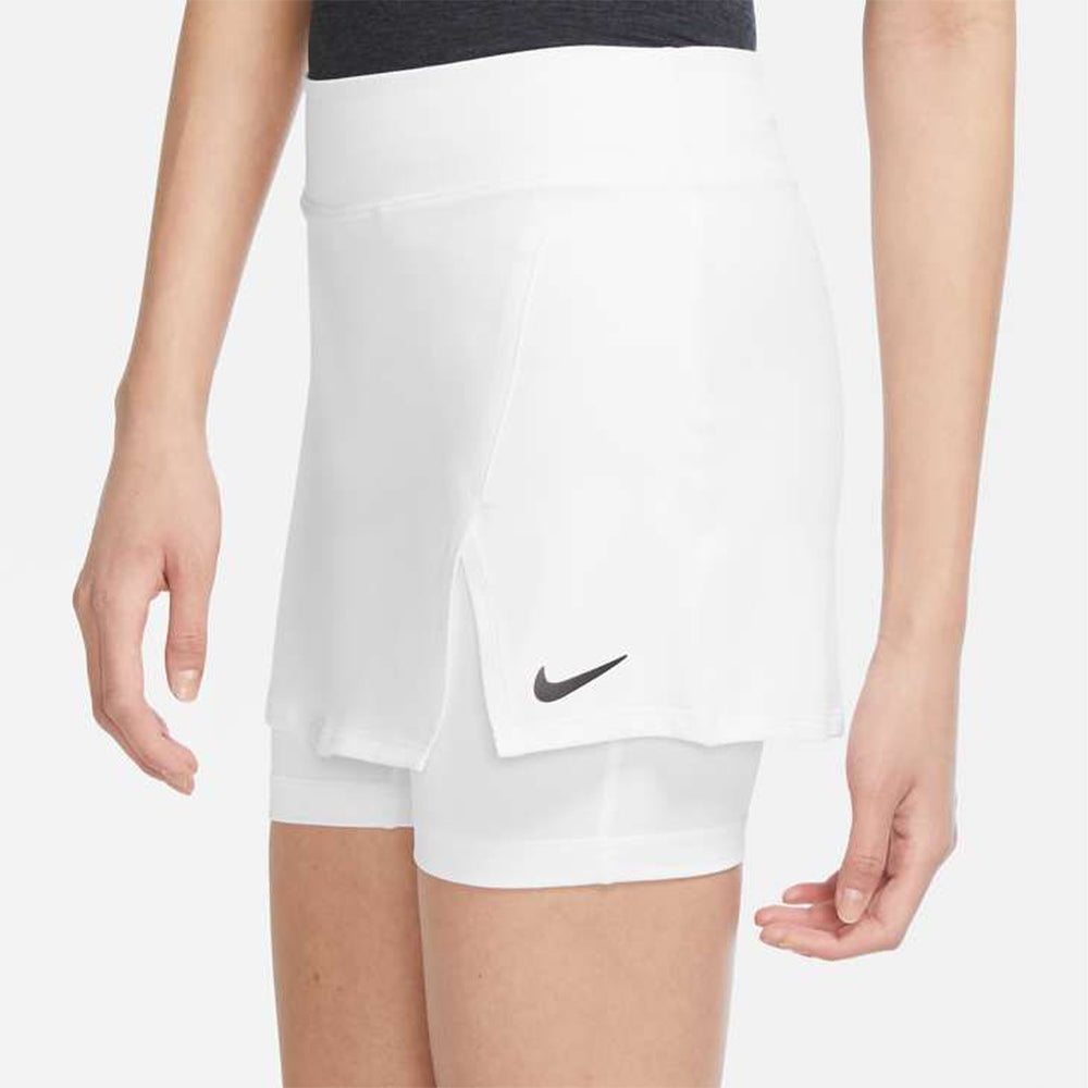 Nike Court Dri-Fit Victory Tennis Skirt (Women's) - White/Black