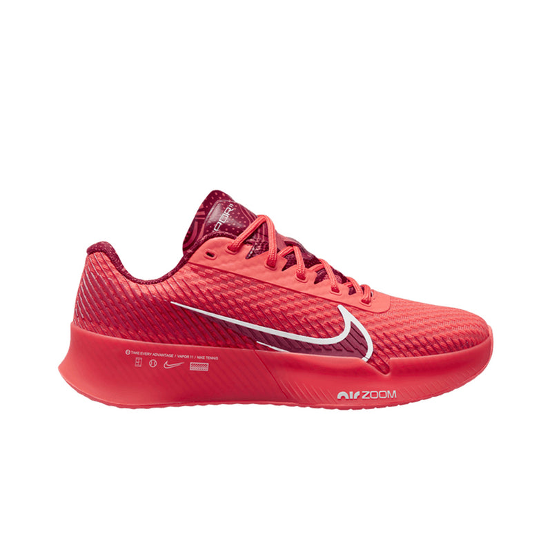 Nike Court Air Zoom Vapor 11 (Women's) - Emder Glow/White/Noble Red