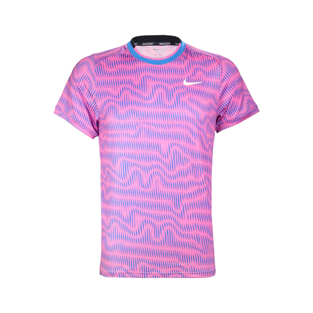 Nike Court Advantage Top (Men's) - Playful Pink/Light Photo Blue/White