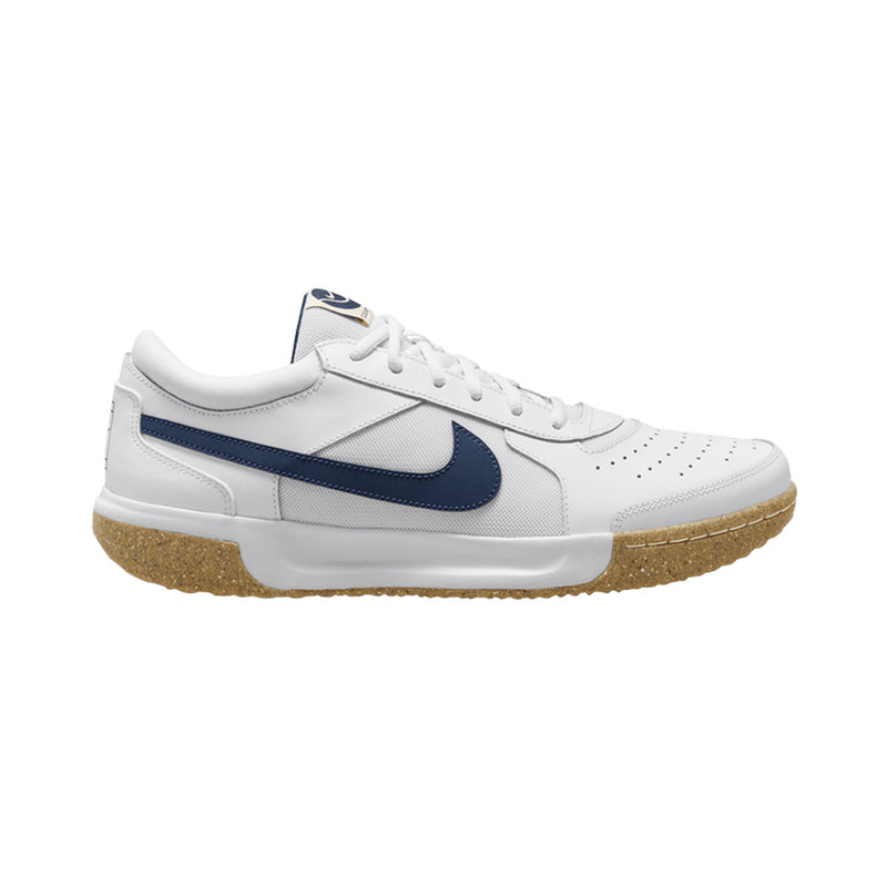 Nike Court Air Zoom Lite 3 (Men's) - White/Gum Light Brown/Pale Ivory/Midnight Navy