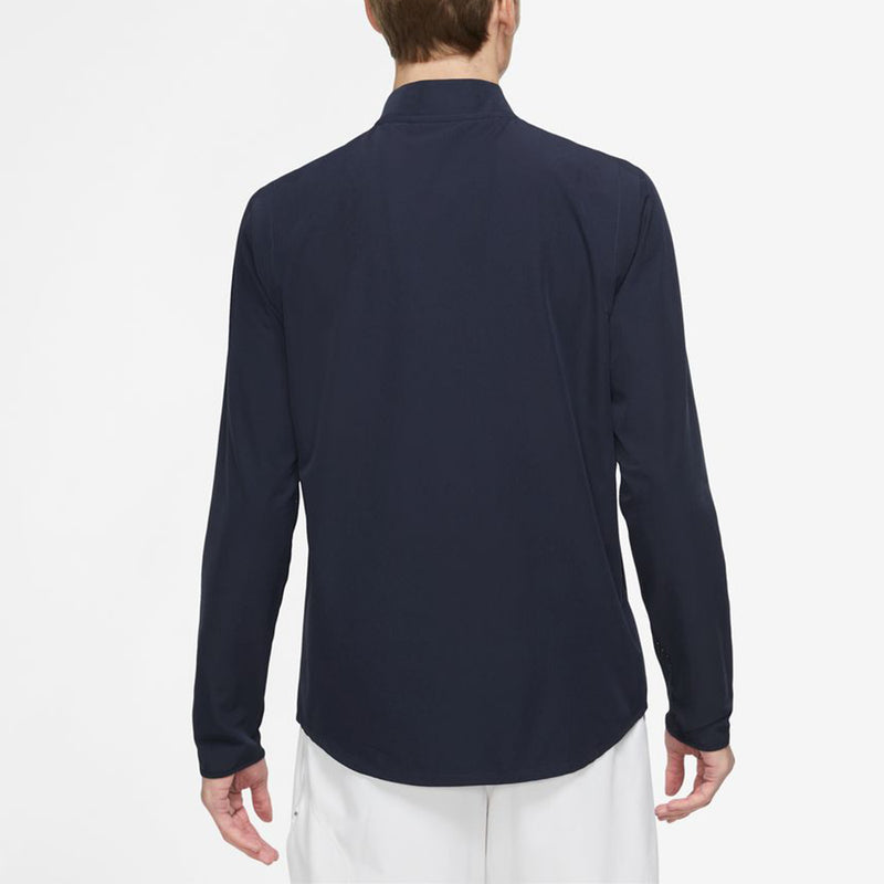 Nike Court Advantage Jacket (Men's) - Obsidian/White