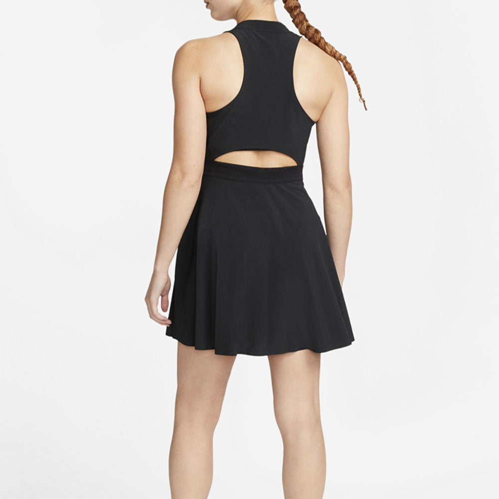Nike Dri-FIT Advantage Dress (Women's) - Black/White